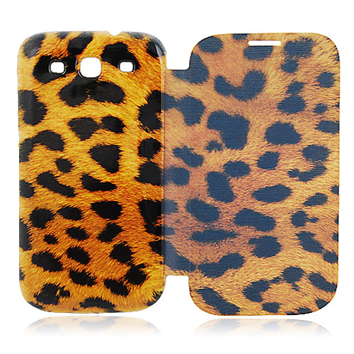 Leopard Кожаный чехол для Samsung I9300 Galaxy S3