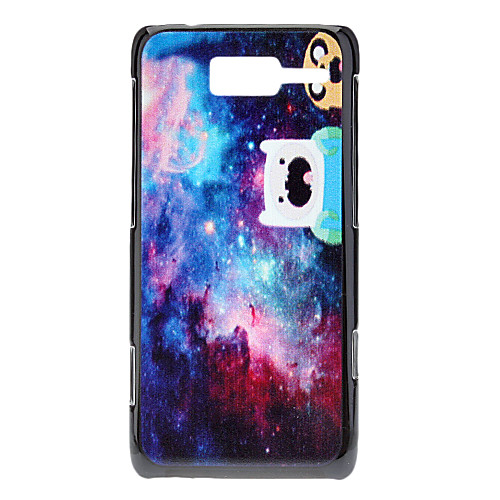 Night Sky Pattern Жесткий чехол для MOTO XT890 (RAZR I)