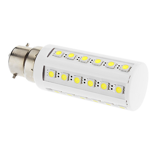 Лампа кукуруза светодиодная B22 6W 36x5050SMD 6000K холодный белый свет(220V)