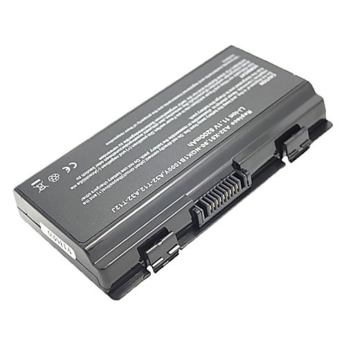 5200mah замены батарей ноутбуков для Asus T12 T12C T12Er T12FG T12Jg T12Mg X51C X51H X51L X58 X58C - черный