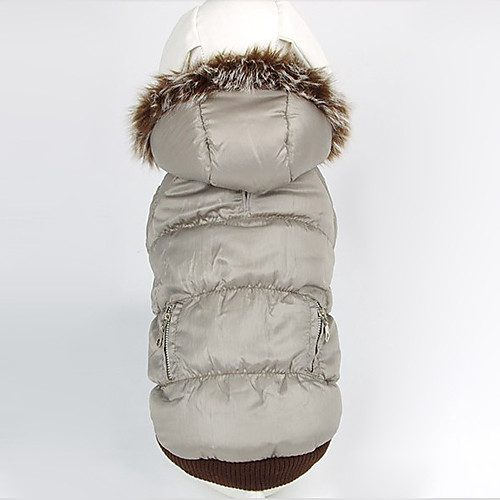 Прекрасное теплое пальто с капюшоном Собаки Животные (разные цвета, размеры)