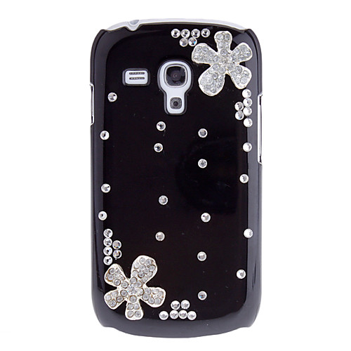 Мода хрустальные цветы алмаза жесткий обложка чехол для Samsung Galaxy S3 Мини I8190