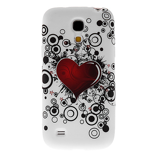 Red Hearts Pattern Жесткий чехол для Samsung Galaxy I9190 Мини S4