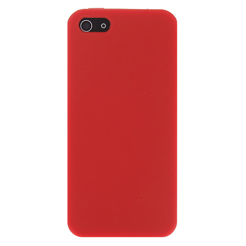 Solid Color Ультра-тонкий мягкий силиконовый чехол с Home Button для iPhone 5/5S (разных цветов)