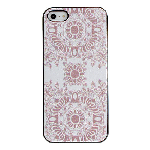 Античный Pattern ПК Футляр с черной рамкой для iPhone 5/5S