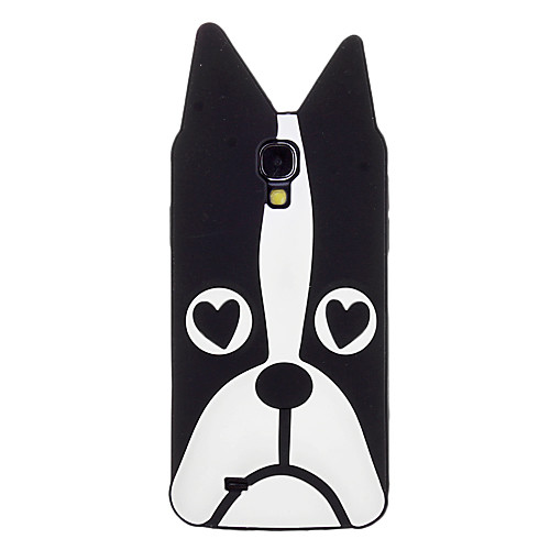Собака особенностей лица Pattern Мягкие силиконовые Защитный чехол для Samsung Galaxy i9500 S4