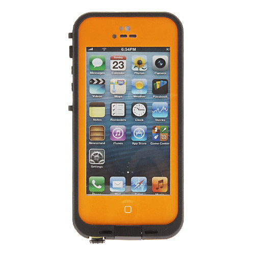 Герметичная Прохладный Жесткий Защитный водонепроницаемый пластиковый корпус для iPhone 5/5S (разных цветов)