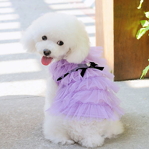 Элегантный Многослойная платье принцессы для собак Домашние животные (разные цвета, размеры)