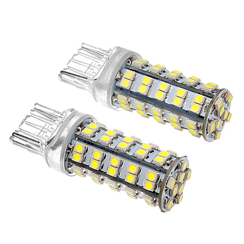 2 шт T20 4W 68x3528SMD 330-360LM 6000K Холодный белый свет светодиодных кукурузы лампа (12)