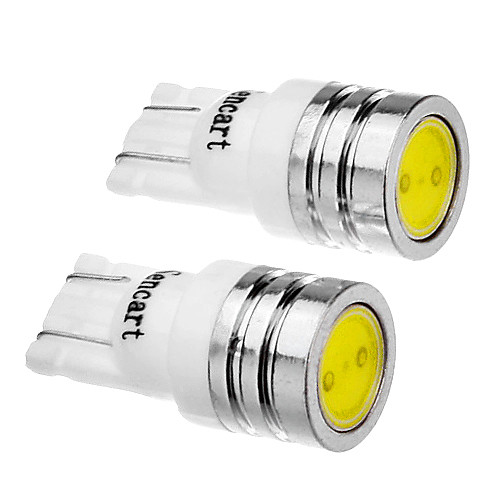 2 шт T10 1.5W 194 501 158 168 W5W 90 SMD-110LM 6000-6500K Холодный белый свет светодиодных автомобилей хвост Клин свет (DC12V)