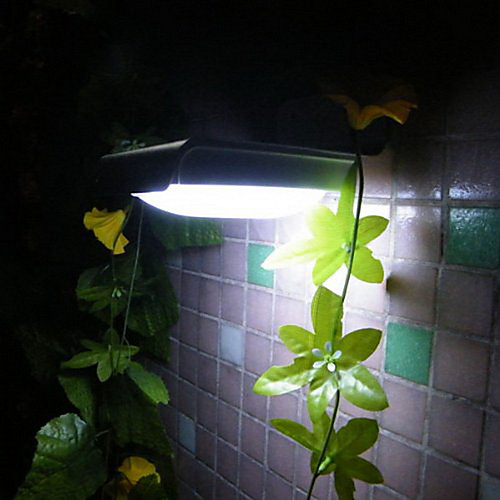 Солнечные светильники наружная 16-LED настенные светильники луч света Датчик света