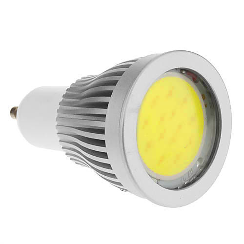 GU10 7W 1xCOB 600-630LM 6000-6500K Холодный белый свет Светодиодные пятно лампы (85-265В)