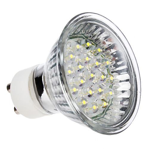 1-GU10 1.2W 20-LED 55-65LM 6000-7000K Холодный белый свет пятна СИД лампа (110)