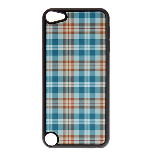 Мерцающий голубой сетки Pattern Жесткий чехол для Ipod Touch 5