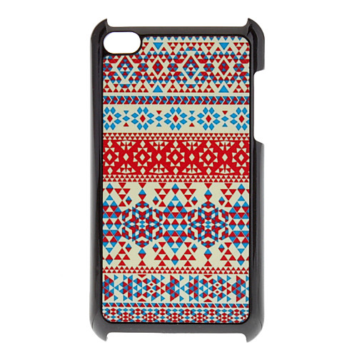 Китайский стиль Мерцающий Pattern Треугольники Жесткий чехол для Ipod Touch 4