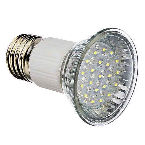 1-E27 1.3W 21-LED 55-70LM 6000-7000K Холодный белый свет пятна СИД лампа (110)