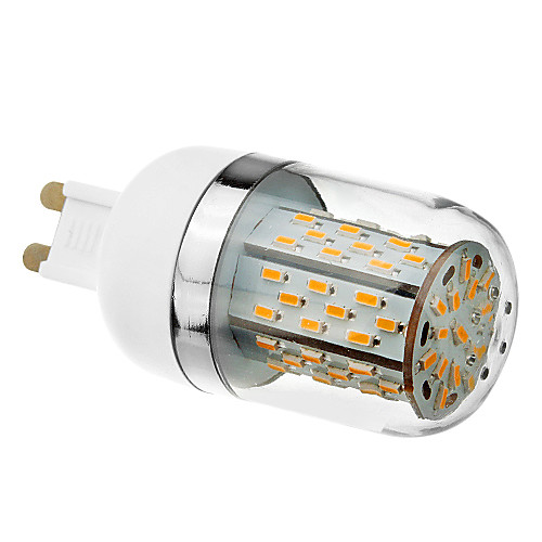 G9 3,5 Вт 78x3014SMD 245-280LM 3000K теплый белый свет Светодиодные лампы кукурузы (85-265В)