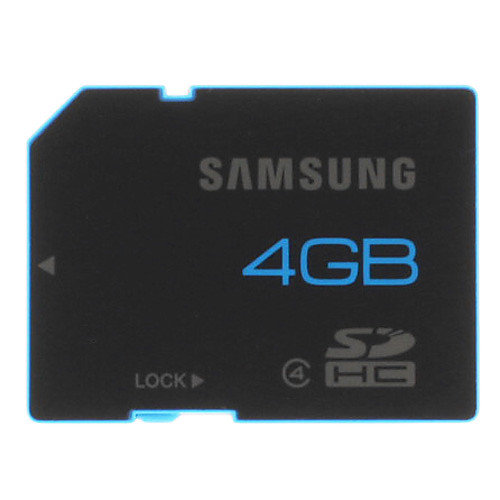 Samsung 4G SDHC карты Class 4