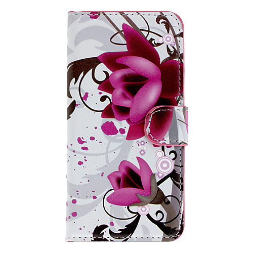 Лотос Pattern Полный Дело Корпус с карты памяти для HTC 601e (один мини) / M4