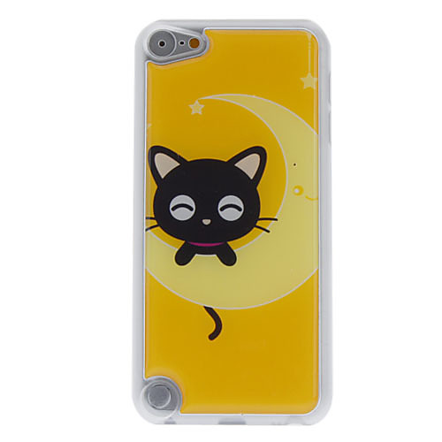 мультяшном стиле мало улыбается Cat Pattern эпоксидной Жесткий чехол для Ipod Touch 5