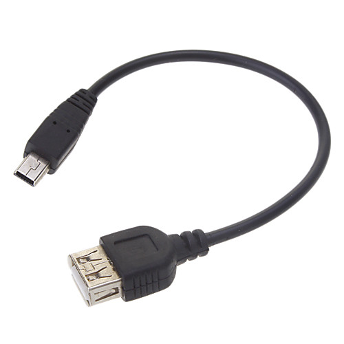 USB 2.0 для Женский Micro USB 2.0 Мужской кабель (0,1 М)