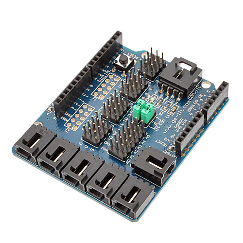 (Для Arduino) Датчик UNO Duemilanove щит v4 цифровой аналоговый модуль