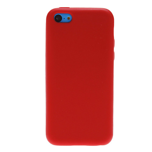 Solid Color Quality Силиконовые Мягкий чехол для iPhone 5C (разных цветов)