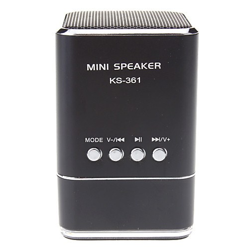 Hi-fi стерео спикер KS-361 с поддержкой микро TF/USB, FM