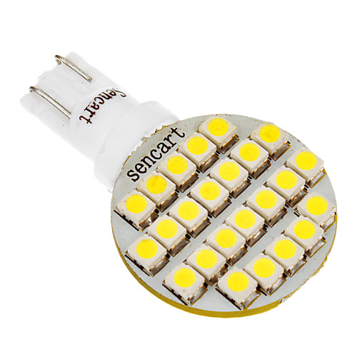 T10 194 168 W5W 24x3528SMD 120LM 6000-6500K Холодный белый свет Светодиодные лампы для автомобиля (12 В)