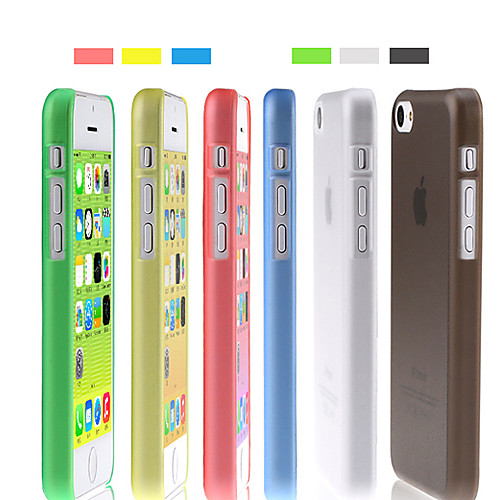 Solid Color Ультратонкий Grind песчаные чехол для iPhone 5C (разных цветов)