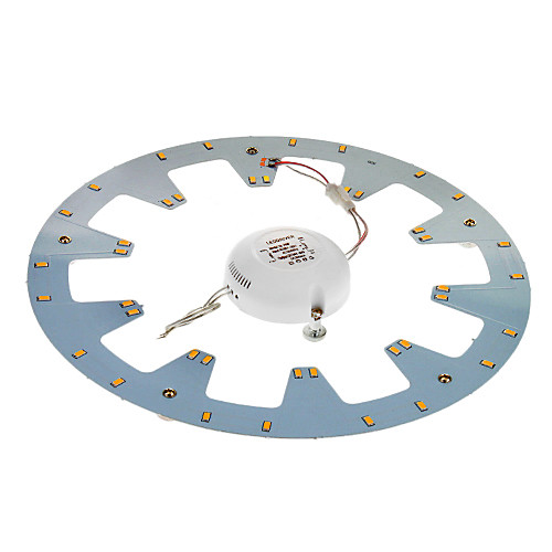 20W 40x5730SMD 2180LM 3000K теплый белый свет Светодиодные лампы Потолочные (85-265В)