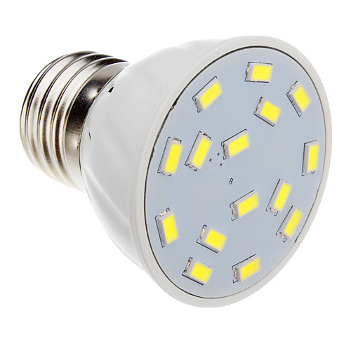 E27 5W 15x5730SMD 420-450LM 5500-6500K Холодный белый свет Светодиодные пятно лампы (220-240V)