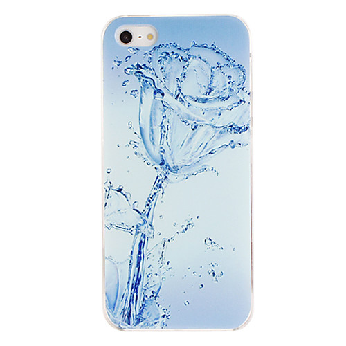 Выросли форме Вода Pattern PC Жесткий чехол для iPhone 5/5S