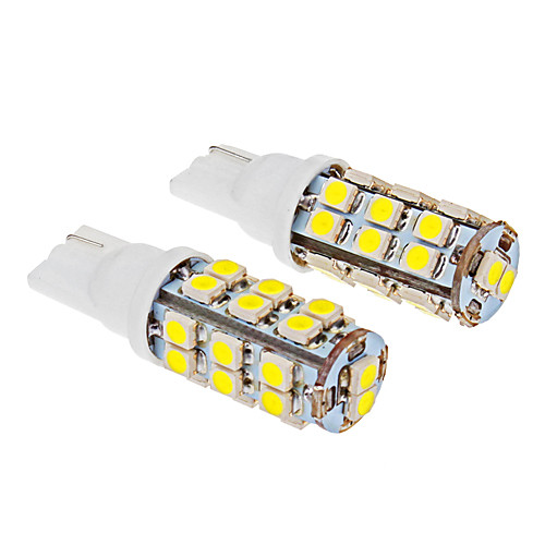 T10 3W 26x3020SMD 270LM 5500-6500K Холодный белый свет Светодиодные лампы для автомобилей (12V, 2шт)