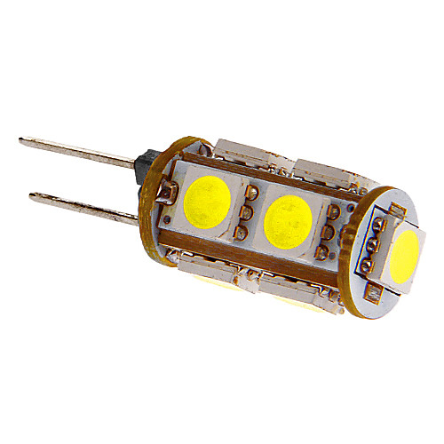 G4 2W 9x5050SMD 81LM 6000-7000K Холодный белый свет Светодиодные лампы для автомобилей (DC 12V)