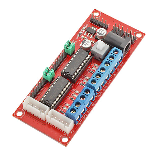 Модуль водитель мотора 4wd источник питания постоянного тока (работает с (для Arduino) официальные доски)