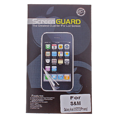 Защита Анти-Шпион Screen Protector Guard Shield пленка для Samsung Galaxy Ace S7272 3