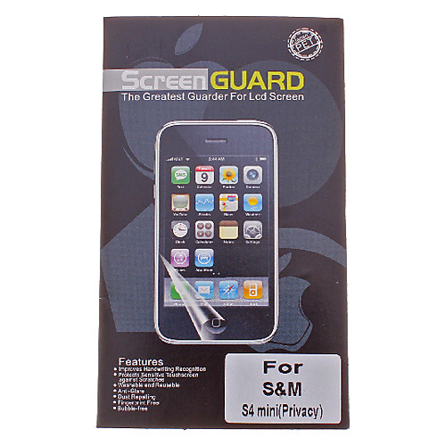 Защита Анти-Шпион Screen Protector Guard Shield пленка для Samsung Galaxy S4 Мини i9190 i9195 i9192 i9198