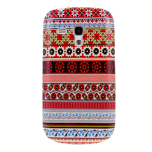 Национальность Стиль # 001 Pattern пластиковые Твердый переплет чехол для Samsung Galaxy S3 Mini I8190