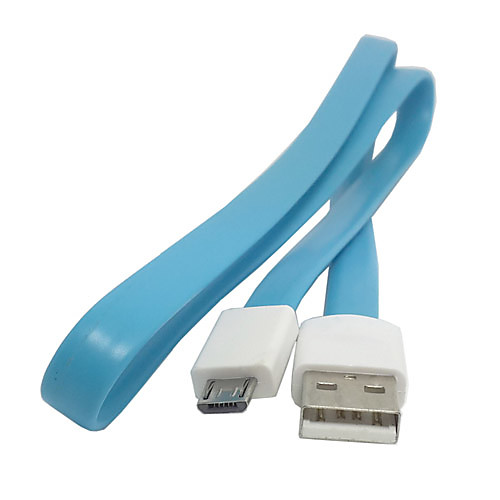 Голубые Micro USB 5Pin мужчин USB синхронизации данных Кабель зарядного устройства для Galaxy S4 i9500 S3 i9300 Примечание 2 N7100 & Moto Phone