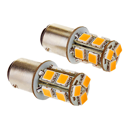 1142 2W 13x5050SMD 6000K холодный белый свет Светодиодные лампы для автомобилей (12V, 2шт)