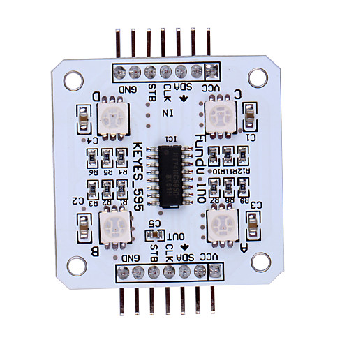 SPI RGB 4 SMD 5050 свет модуль для (для Arduino) - белый