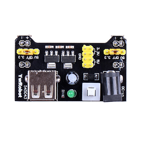 MB102 Хлеб совета 3.3V / 5V Блок питания - черный