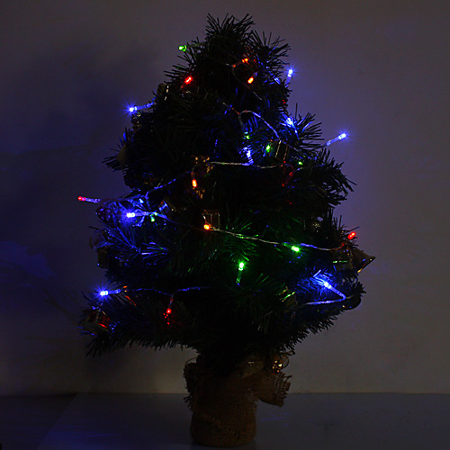 4M 3W 40-LED 210LM RGB света Светодиодные полосы света для рождественские украшения