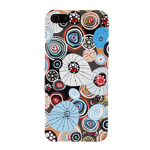 Каракули из Футляр Круги Pattern ПК для IPhone 5/5S