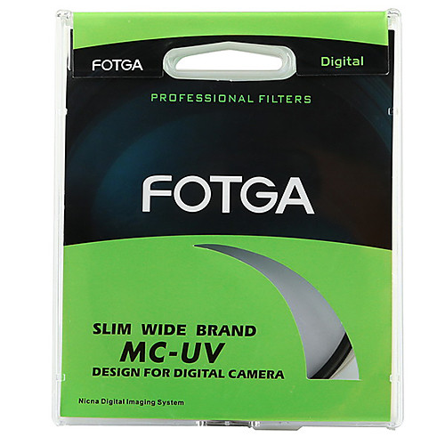 Fotga 55mm Ultra Slim Pro6 Mc многослойным просветлением UV Ультрафиолетовый защиты объектива фильтр