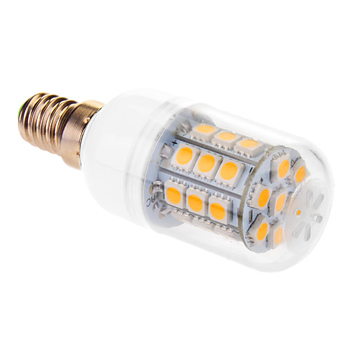 e14 6 Вт 31x5050smd 510lm 2500-3500k теплый белый свет привел кукурузы лампочку (220-240)