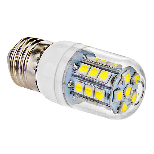 E27 2,8-3W 27x5050SMD 170-210LM 6000-7000K холодный белый свет мозоли СИД лампа (110-120V)