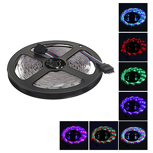 Светодиодная лента, длина 5M, 300x3528SMD RGB (12 В постоянного тока, 1 рулон)