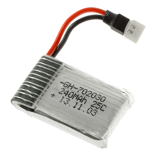 5шт 240mAh Li-Poly аккумулятор (wltoysv202 / v939 / v252 и т.д.)